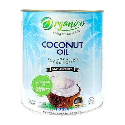 Organico’s Coconut Oil Unflavored – 680ml | Coconut Oil For Keto Diet