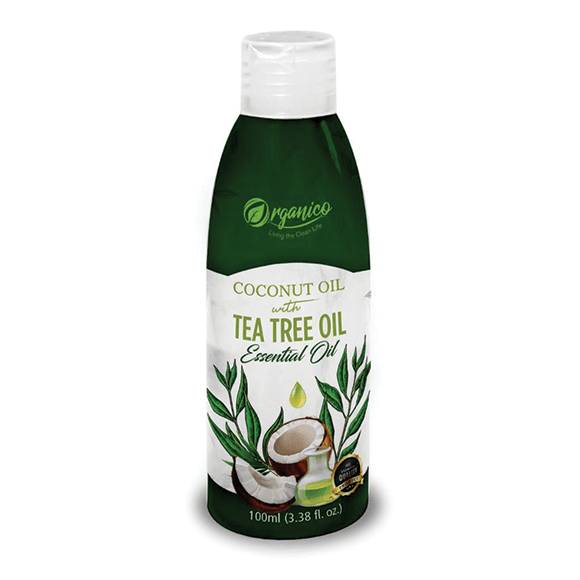 Coconut Tree Tea Coconut Oil with Tea Tree Oil – 100 ml – Organico