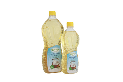 Organico's Unflavoured Coconut oil - 1000ml | Keto Friendly